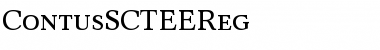 Download ContusSCTEEReg Font Download ContusSCTEEReg Font