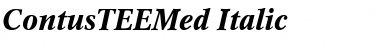 Download ContusTEEMed Font Download ContusTEEMed Font
