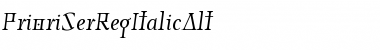 Download PrioriSerRegItalicAlt Font Download PrioriSerRegItalicAlt Font
