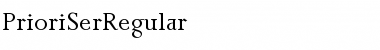 Download PrioriSerRegular Font Download PrioriSerRegular Font