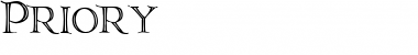 Download Priory Font Download Priory Font