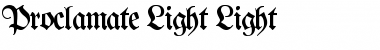 Download Proclamate Light Font Download Proclamate Light Font