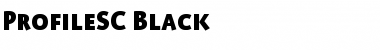 Download ProfileSC Font Download ProfileSC Font