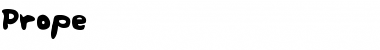 Download Prope Font Download Prope Font