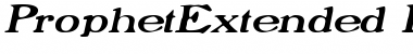 Download ProphetExtended Font Download ProphetExtended Font