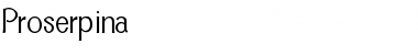 Download Proserpina Font Download Proserpina Font