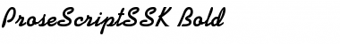 Download ProseScriptSSK Font Download ProseScriptSSK Font