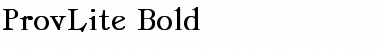 Download ProvLite Bold Font Download ProvLite Bold Font