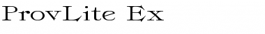 Download ProvLite Ex Font Download ProvLite Ex Font