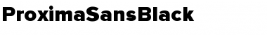 Download ProximaSansBlack Font Download ProximaSansBlack Font