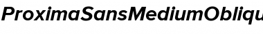 Download ProximaSansMediumOblique Font Download ProximaSansMediumOblique Font