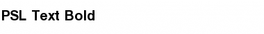 Download PSL-Text Font Download PSL-Text Font