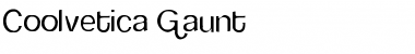 Download Coolvetica Gaunt Font Download Coolvetica Gaunt Font