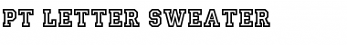 Download PT Letter Sweater Font Download PT Letter Sweater Font