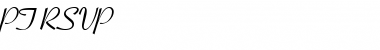 Download PT RSVP Font Download PT RSVP Font