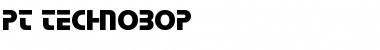 Download PT Technobop Font Download PT Technobop Font