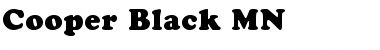 Download Cooper Black MN Font Download Cooper Black MN Font