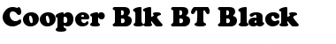 Download Cooper Blk BT Font Download Cooper Blk BT Font
