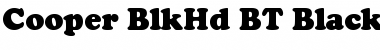 Download Cooper BlkHd BT Font Download Cooper BlkHd BT Font