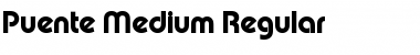 Download Puente-Medium Font Download Puente-Medium Font