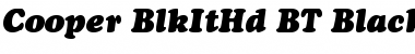 Download Cooper BlkItHd BT Font Download Cooper BlkItHd BT Font