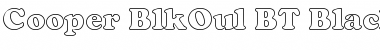 Download Cooper BlkOul BT Font Download Cooper BlkOul BT Font
