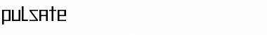 Download Pulsate Font Download Pulsate Font