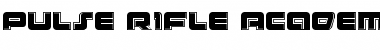 Download Pulse Rifle Academy Font Download Pulse Rifle Academy Font