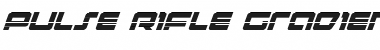 Download Pulse Rifle Gradient Italic Font Download Pulse Rifle Gradient Italic Font
