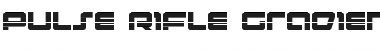 Download Pulse Rifle Gradient Font Download Pulse Rifle Gradient Font