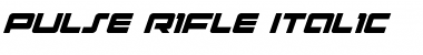 Download Pulse Rifle Italic Font Download Pulse Rifle Italic Font