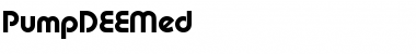 Download PumpDEEMed Font Download PumpDEEMed Font