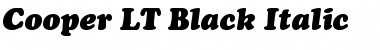 Download CooperBlack LT Italic Font Download CooperBlack LT Italic Font