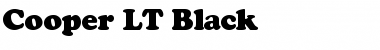 Download CooperBlack LT Font Download CooperBlack LT Font