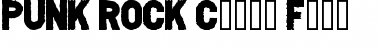 Download PUNK ROCK Font Download PUNK ROCK Font
