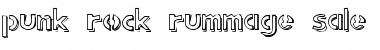 Download punk rock rummage sale Font Download punk rock rummage sale Font