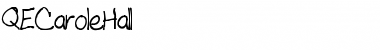 Download QECaroleHall Font Download QECaroleHall Font