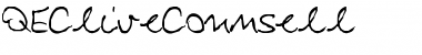 Download QECliveCounsel Font Download QECliveCounsel Font