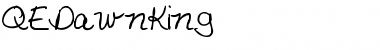 Download QEDawnKing Font Download QEDawnKing Font