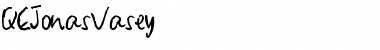 Download QEJonasVasey Font Download QEJonasVasey Font