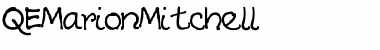 Download QEMarionMitchell Font Download QEMarionMitchell Font