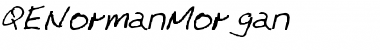Download QENormanMorgan Font Download QENormanMorgan Font