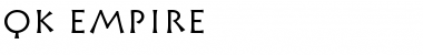 Download QK Empire Font Download QK Empire Font