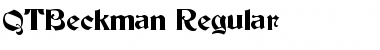 Download QTBeckman Font Download QTBeckman Font