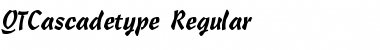 Download QTCascadetype Font Download QTCascadetype Font