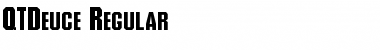 Download QTDeuce Font Download QTDeuce Font
