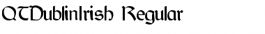 Download QTDublinIrish Font Download QTDublinIrish Font