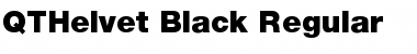 Download QTHelvet-Black Font Download QTHelvet-Black Font