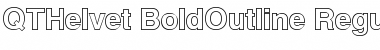 Download QTHelvet-BoldOutline Font Download QTHelvet-BoldOutline Font