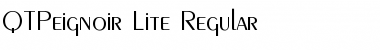 Download QTPeignoir-Lite Font Download QTPeignoir-Lite Font